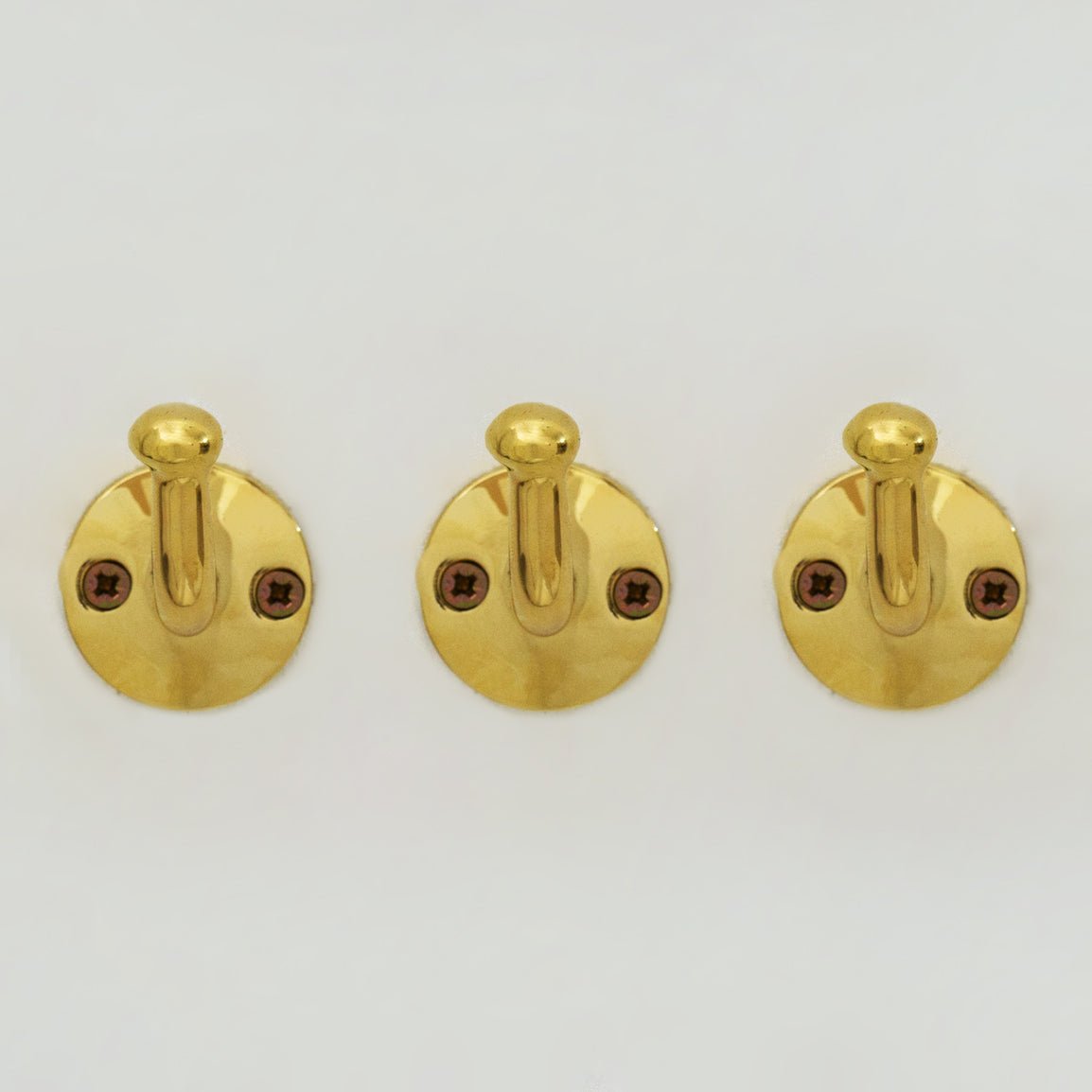 Solid Brass Single Hook, Coat Hook, Clothes Hook, Shower Hook, Towel Hanger alternate view 6