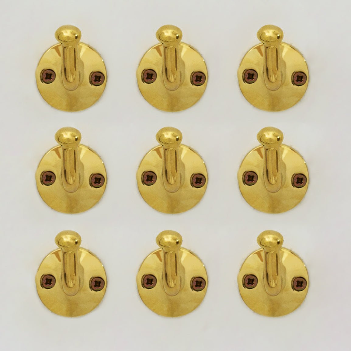 Solid Brass Single Hook, Coat Hook, Clothes Hook, Shower Hook, Towel Hanger alternate view 8