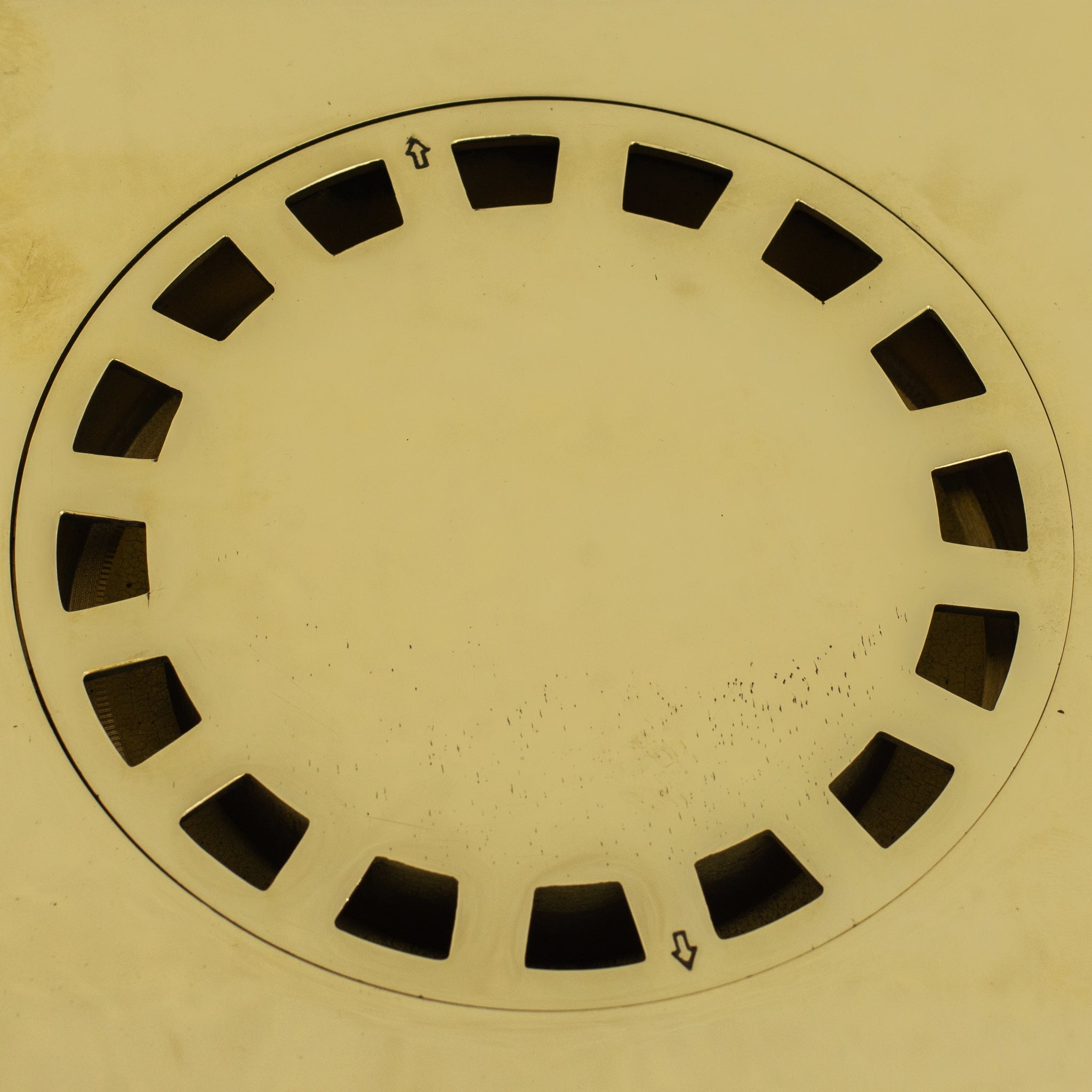 Solid Brass Square Floor Drain | Smooth Style | Unlacquered Shower Drain alternate view 11