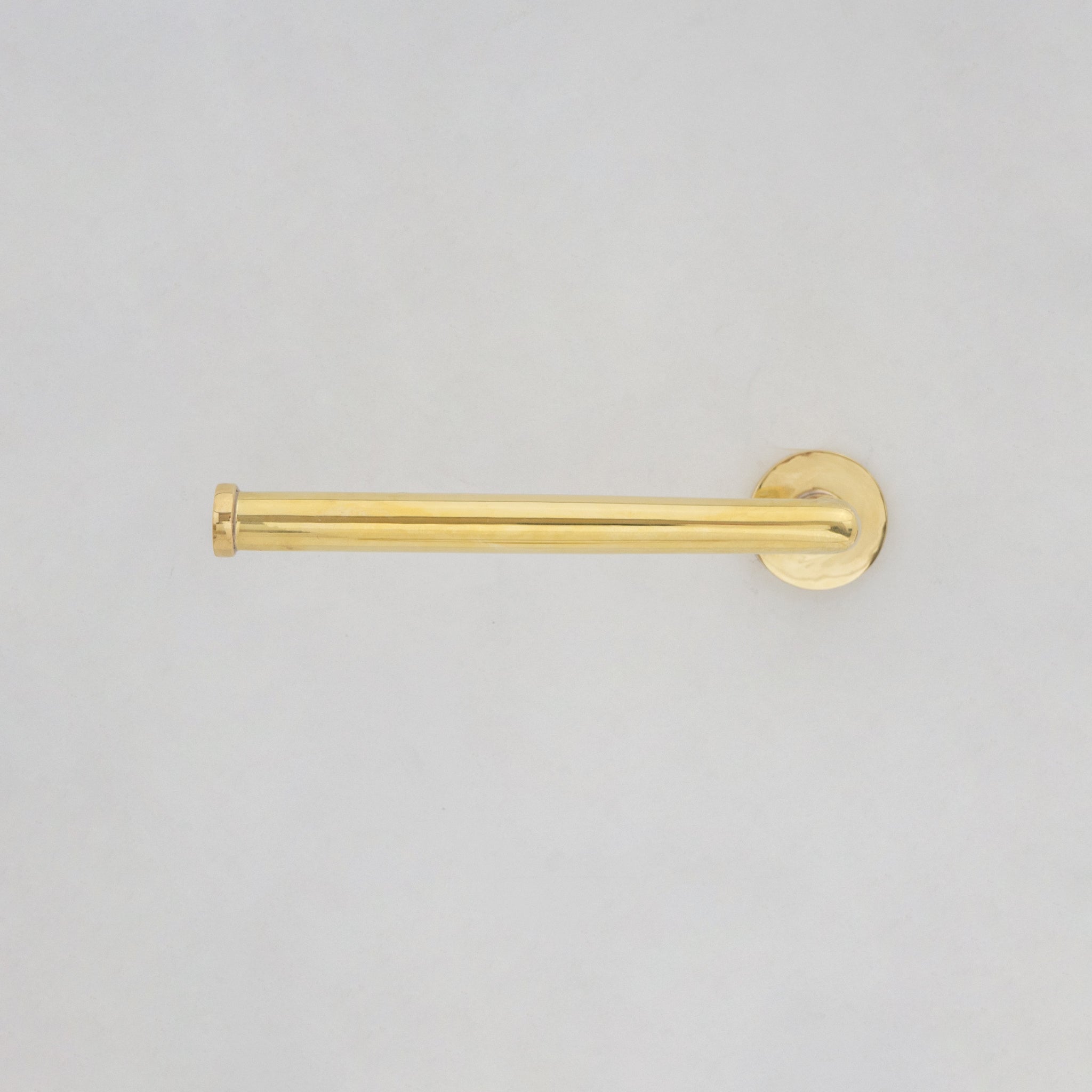 Solid Brass Toilet Paper Holder, Handcrafted Powder Room Roll Holder alternate view 8