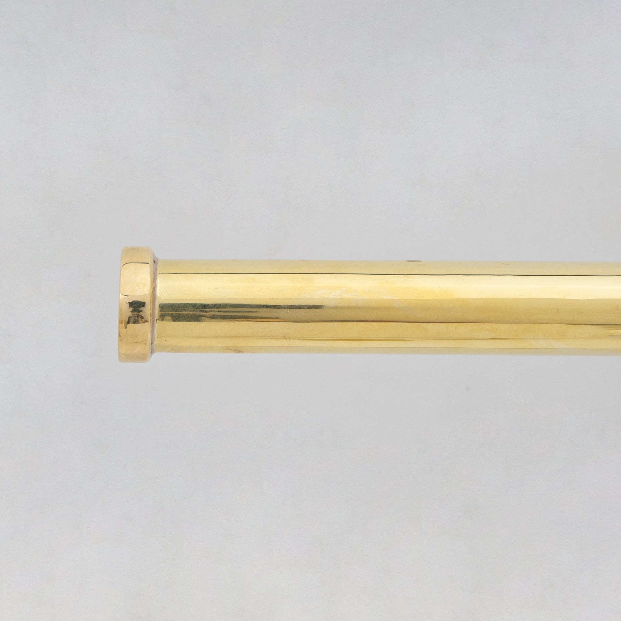 Solid Brass Toilet Paper Holder, Handcrafted Powder Room Roll Holder alternate view 7