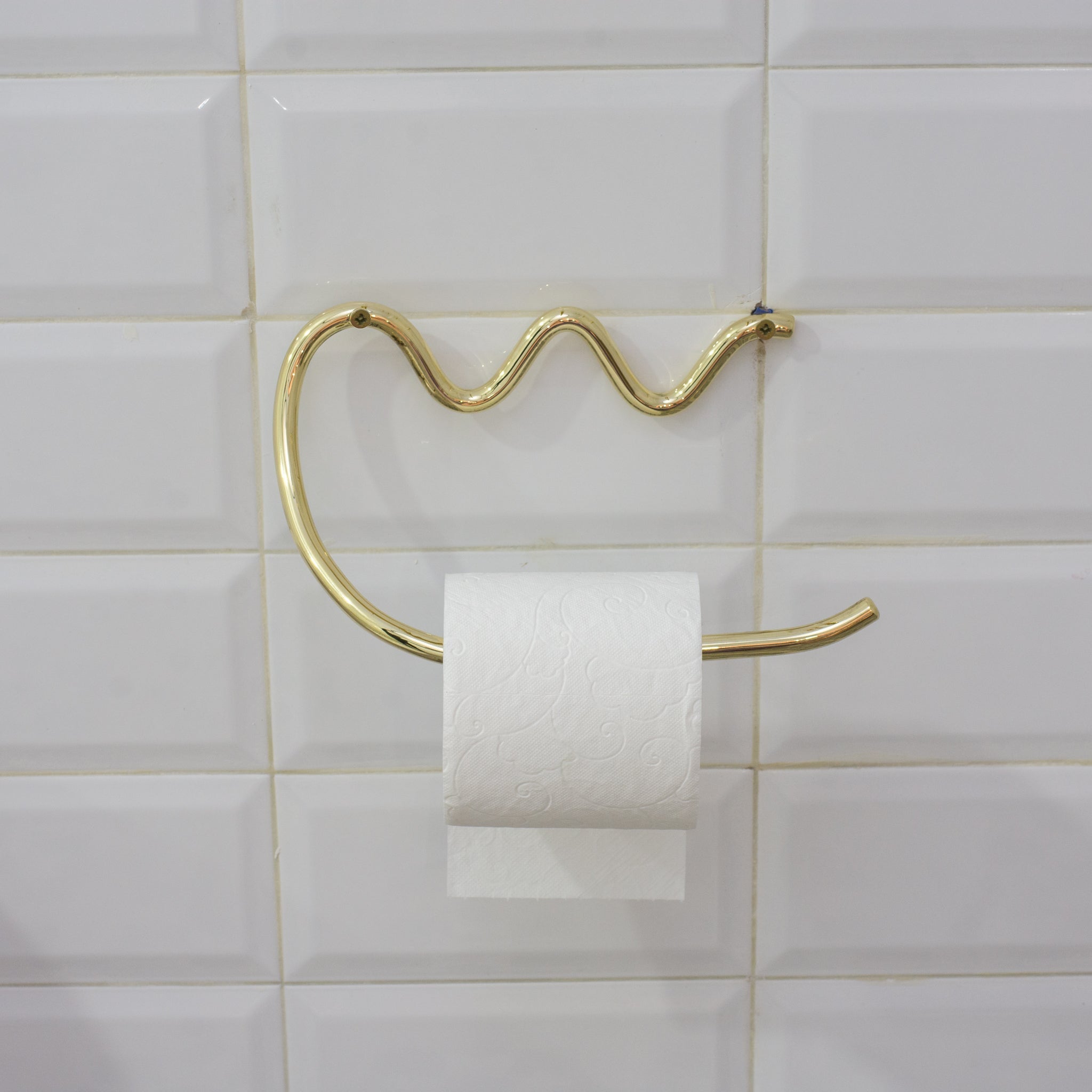 Solid Brass TP Holder, Tissue Roll Holder, Tissue Hanger, Tissue Holder Hook alternate view 5