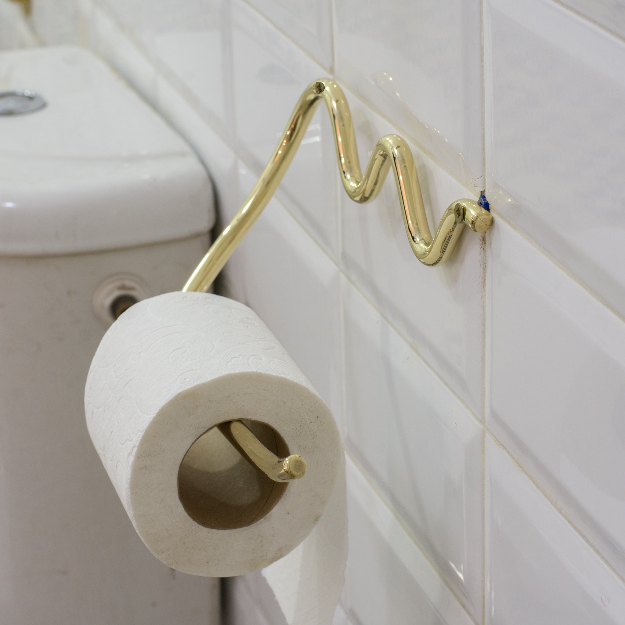 Solid Brass TP Holder, Tissue Roll Holder, Tissue Hanger, Tissue Holder Hook alternate view 7