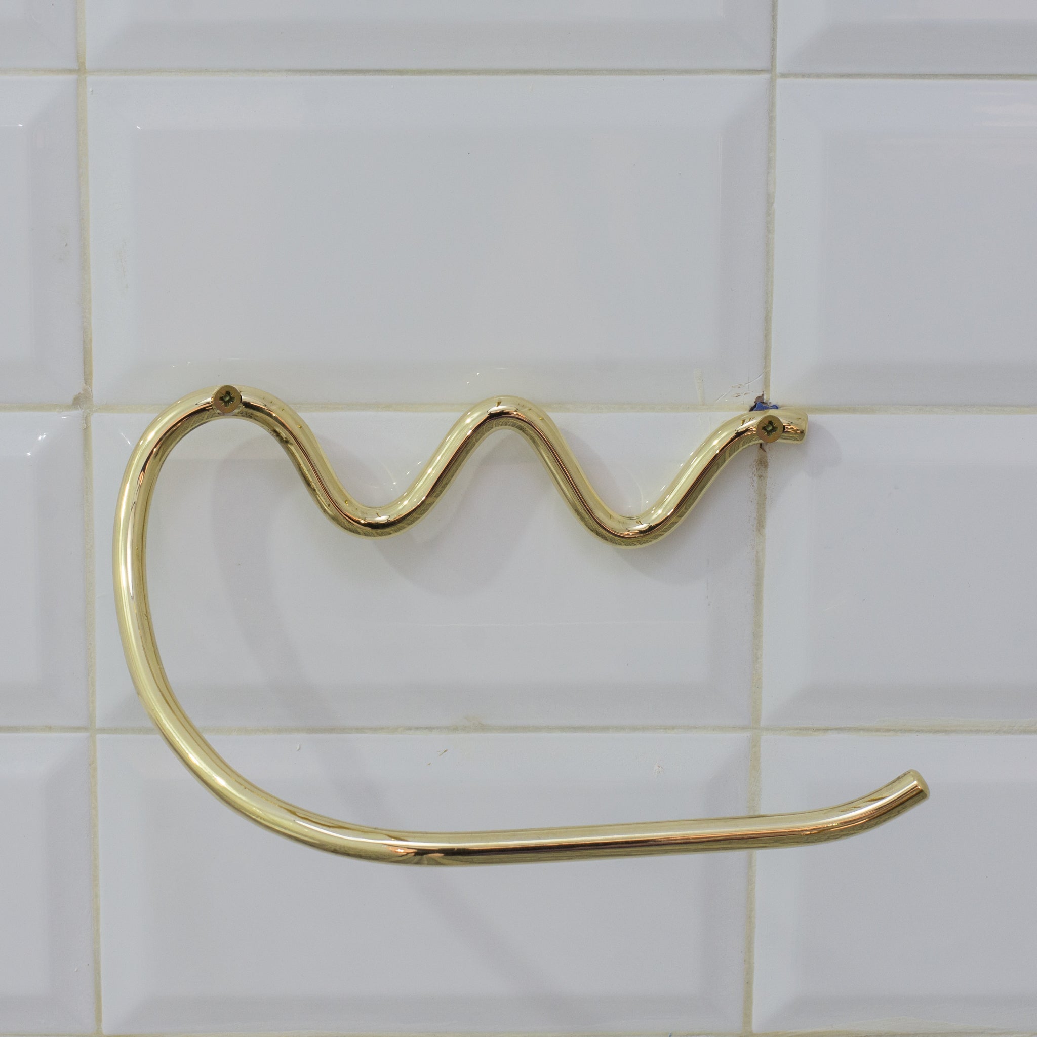 Solid Brass TP Holder, Tissue Roll Holder, Tissue Hanger, Tissue Holder Hook alternate view 3