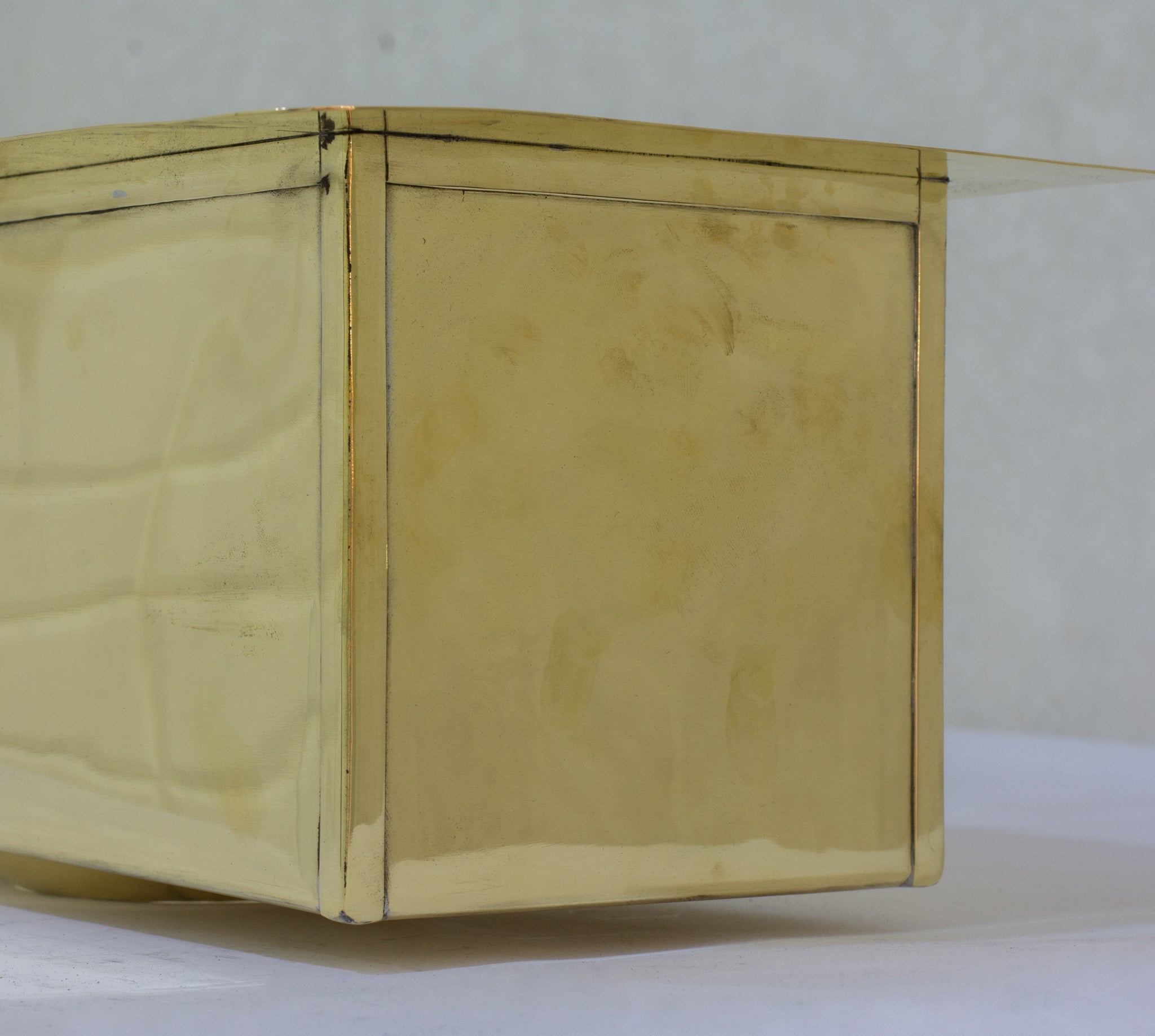 Solid Brass Undermount Sink | Compact Rectangular Small Kitchen Sink | With Strainer alternate view 4