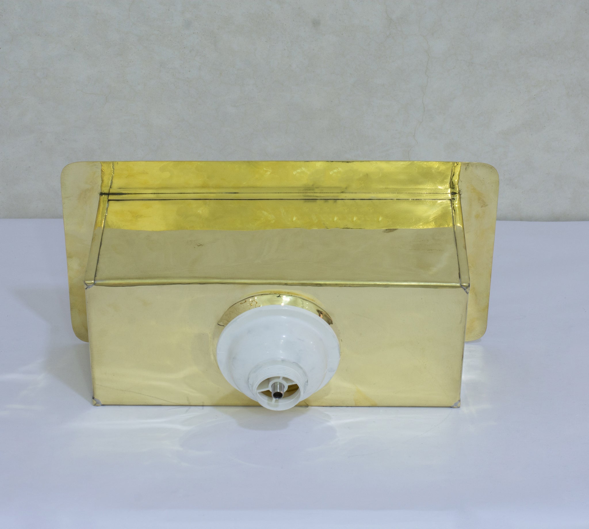 Solid Brass Undermount Sink | Compact Rectangular Small Kitchen Sink | With Strainer alternate view 8