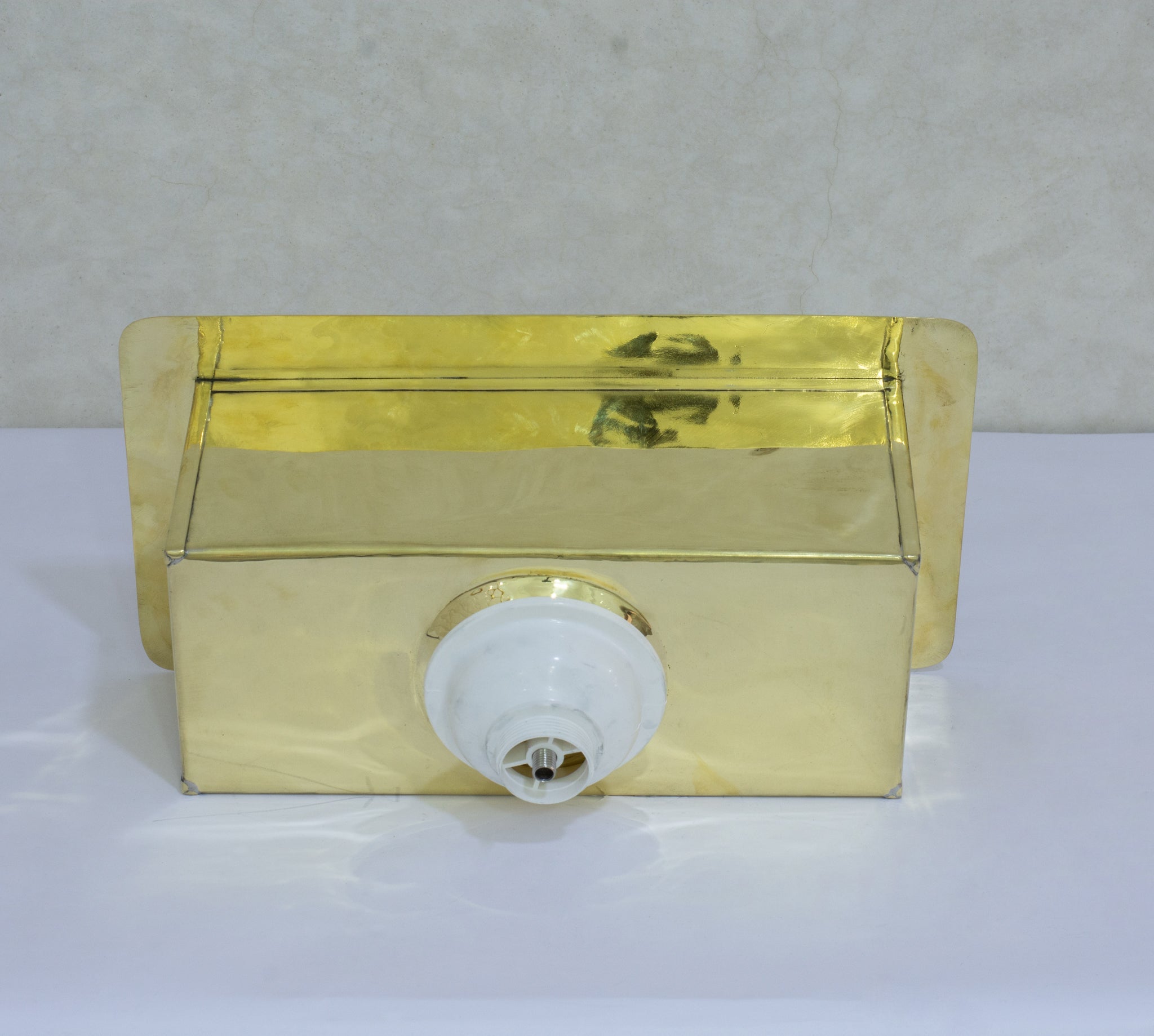 Solid Brass Undermount Sink | Compact Rectangular Small Kitchen Sink | With Strainer alternate view 9