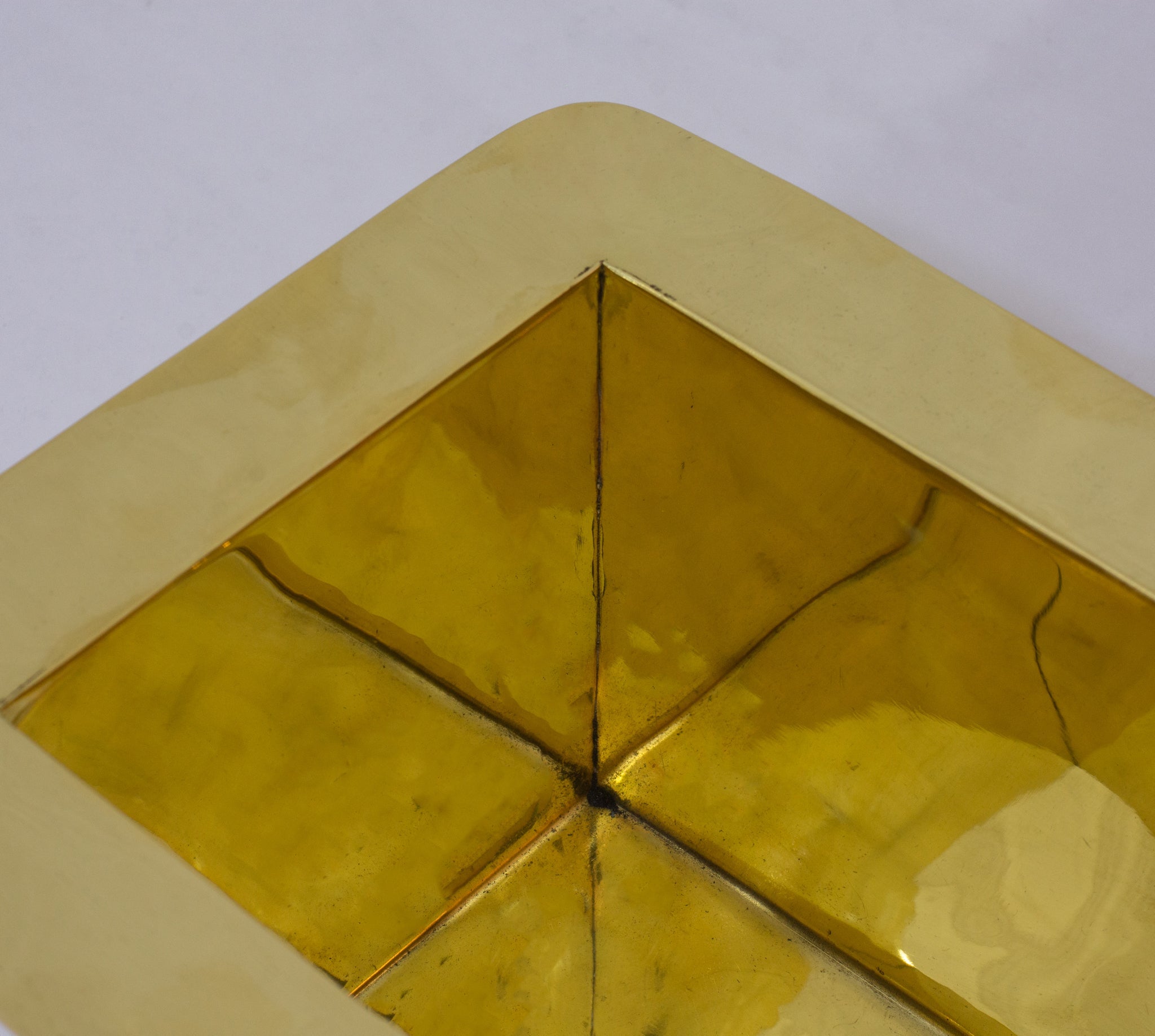 Solid Brass Undermount Sink | Compact Rectangular Small Kitchen Sink | With Strainer alternate view 3