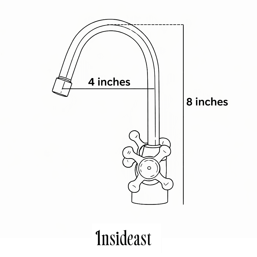 Unlacquered Brass Bathroom Bidet Faucet, Single Hole Bidet Tap, Deck-Mounted Bidet Mixer Tap, Cross Handle Bidet alternate view 10