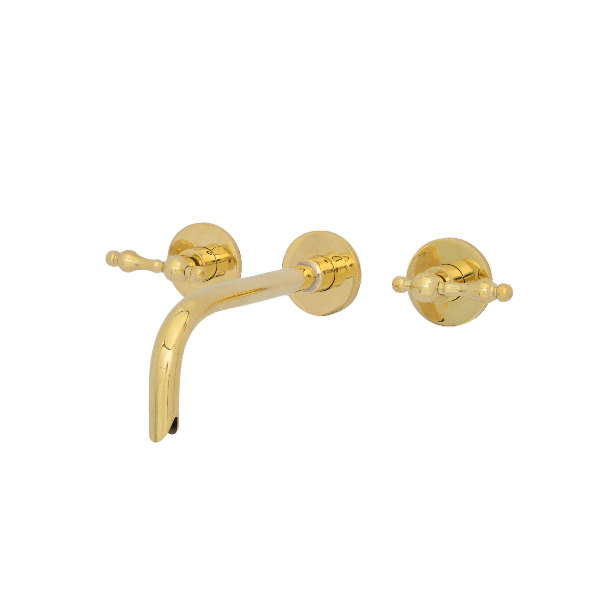 Unlacquered Brass Built-in Faucet | Bathroom Concealed Faucet alternate view 4