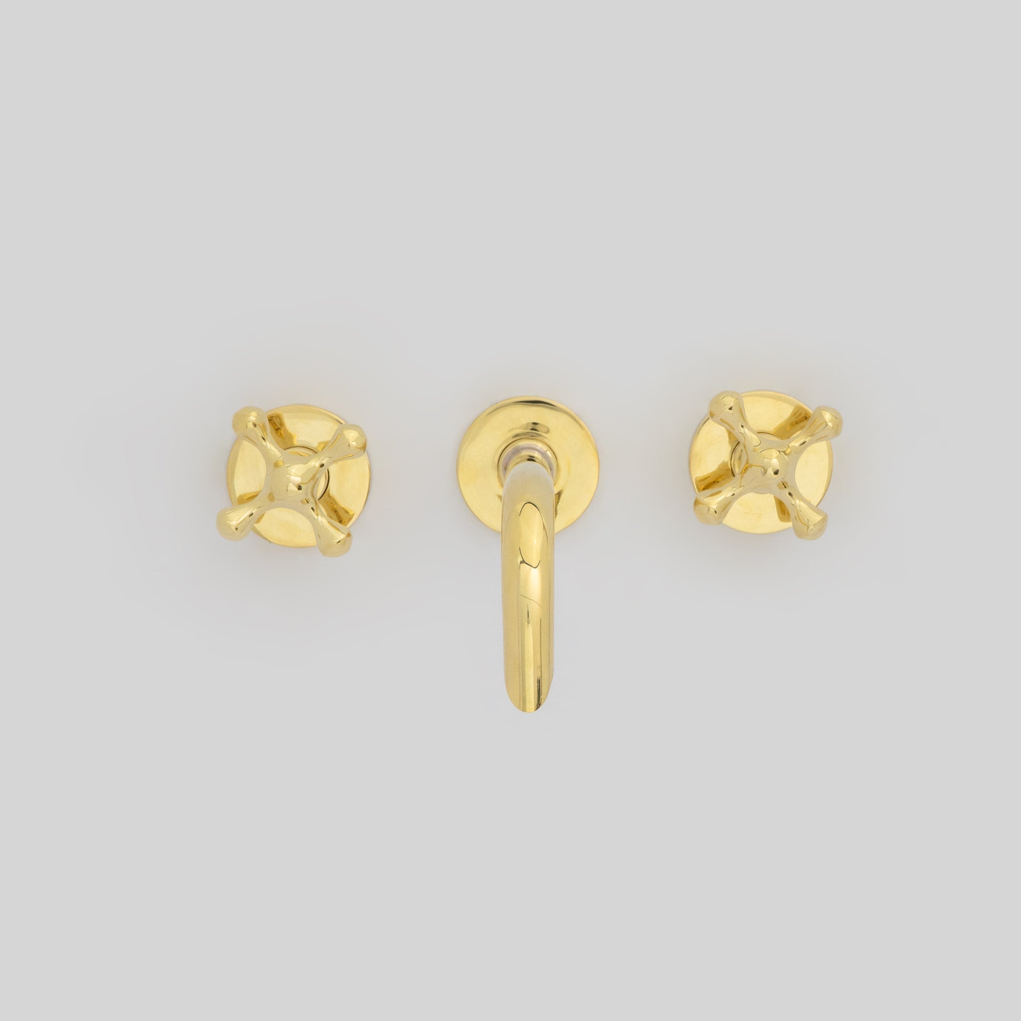 Unlacquered Brass Built-in Faucet | Bathroom Concealed Faucet alternate view 10