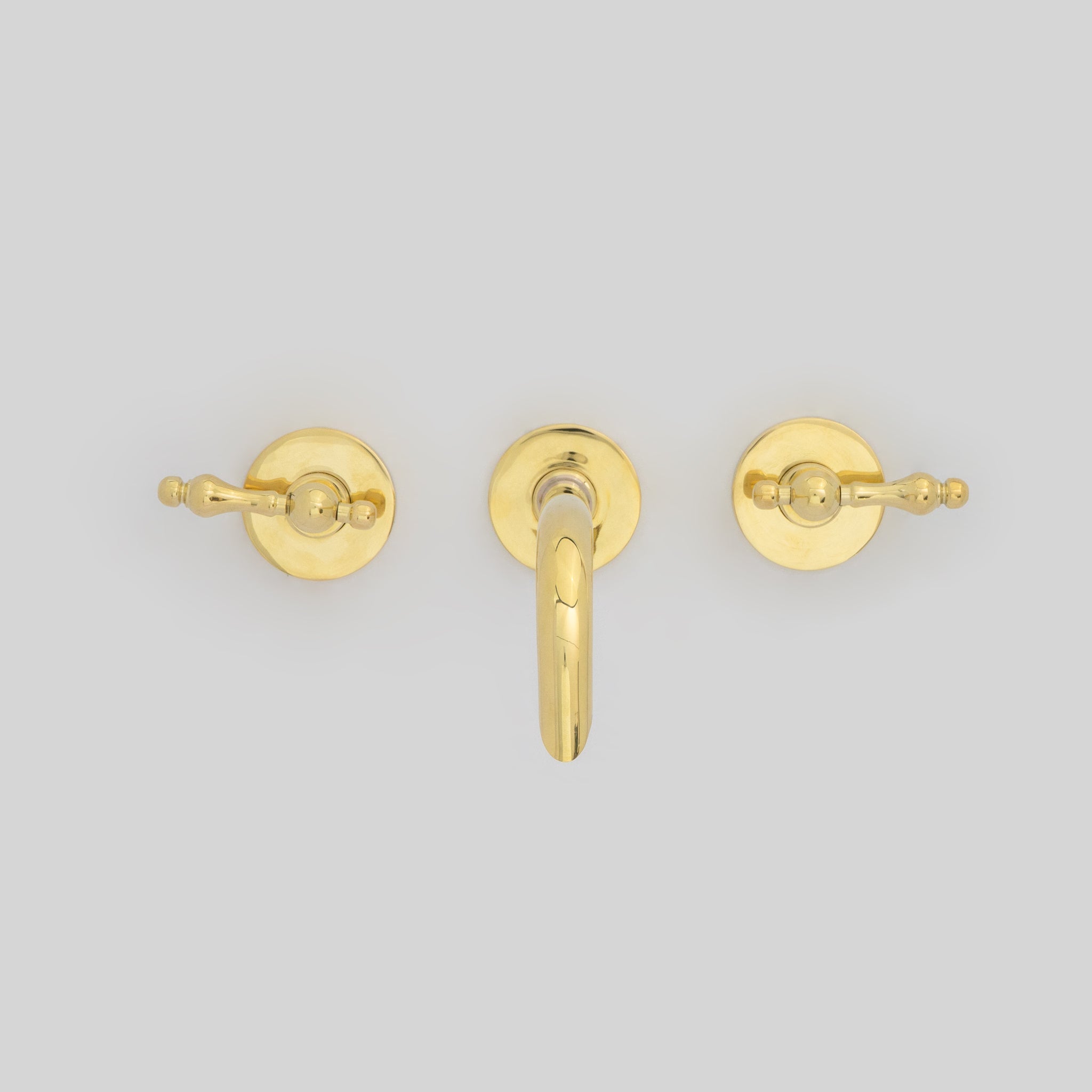 Unlacquered Brass Built-in Faucet | Bathroom Concealed Faucet alternate view 8