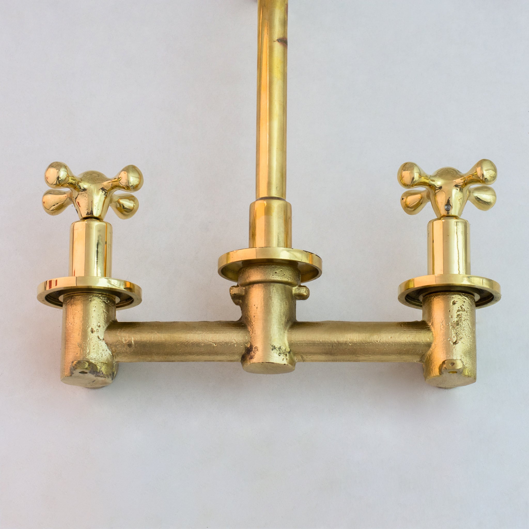 Unlacquered Brass Built-in Faucet | Bathroom Concealed Faucet alternate view 14