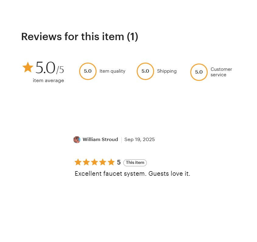 Unlacquered Brass Compact Faucet | Single Hole Bathroom Sink Faucet alternate view 11