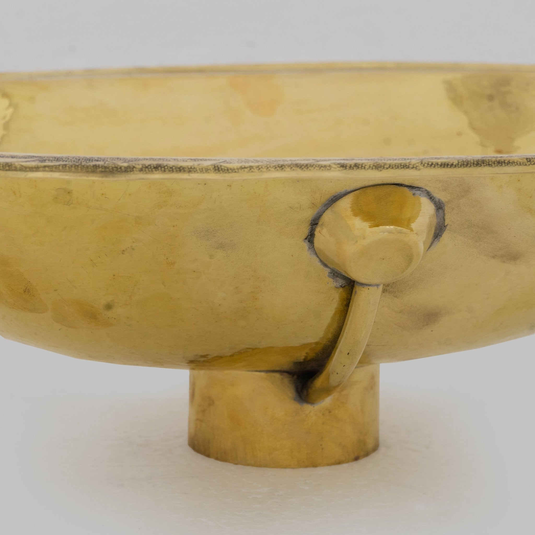 Unlacquered Brass Drop-in Sink | Bathroom Oval Sink alternate view 4