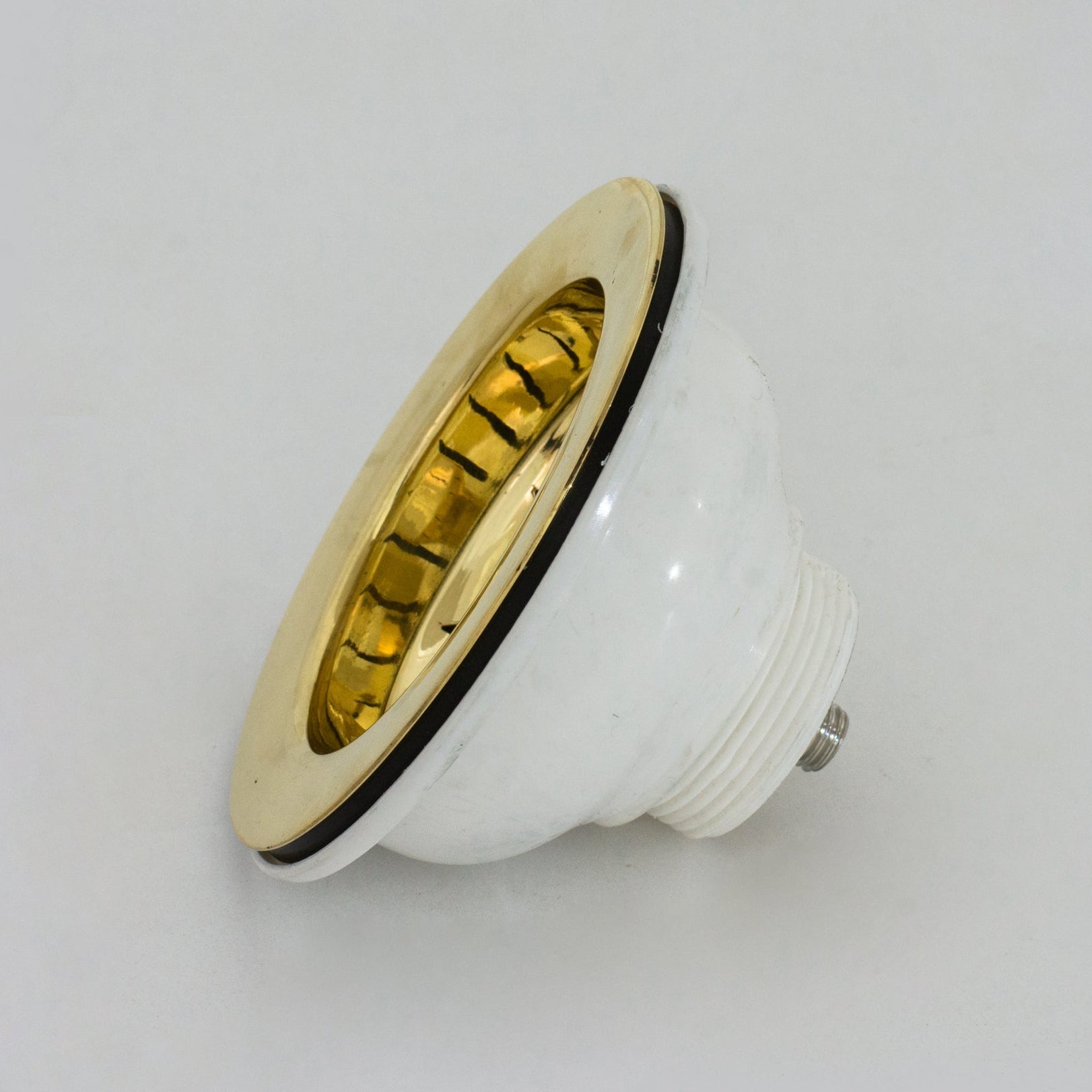Unlacquered Brass Kitchen Strainer Basket, Kitchen Sink Drain, Drain Stopper Plug, Basket Strainer alternate view 2
