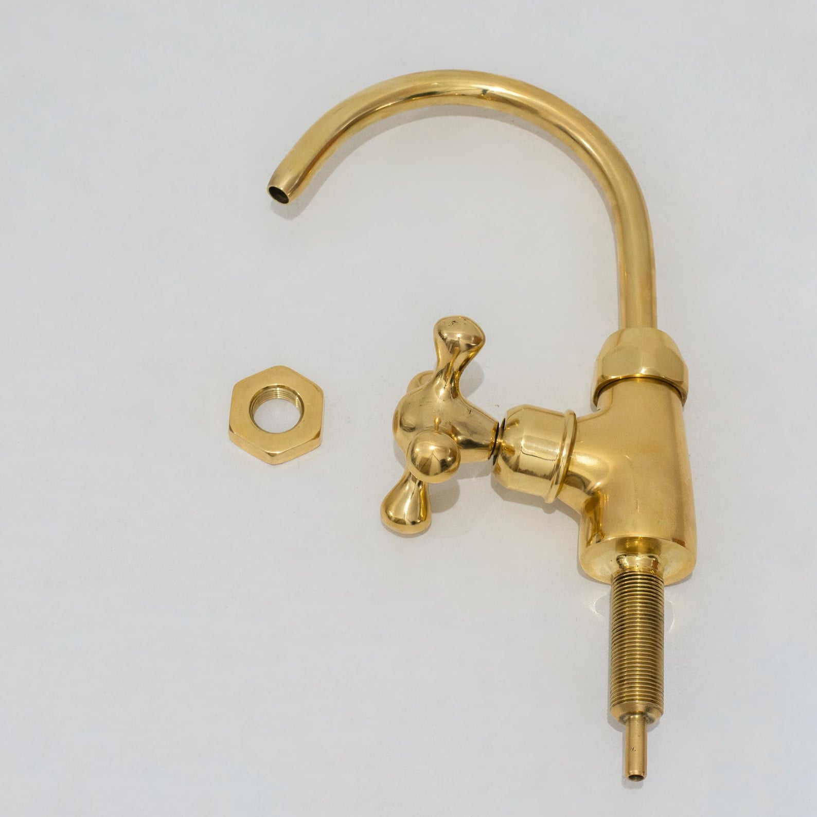 Unlacquered Brass Kitchen Water Dispenser, Cold Water Faucet, Water Filter Faucet, Small Sink Faucet alternate view 11