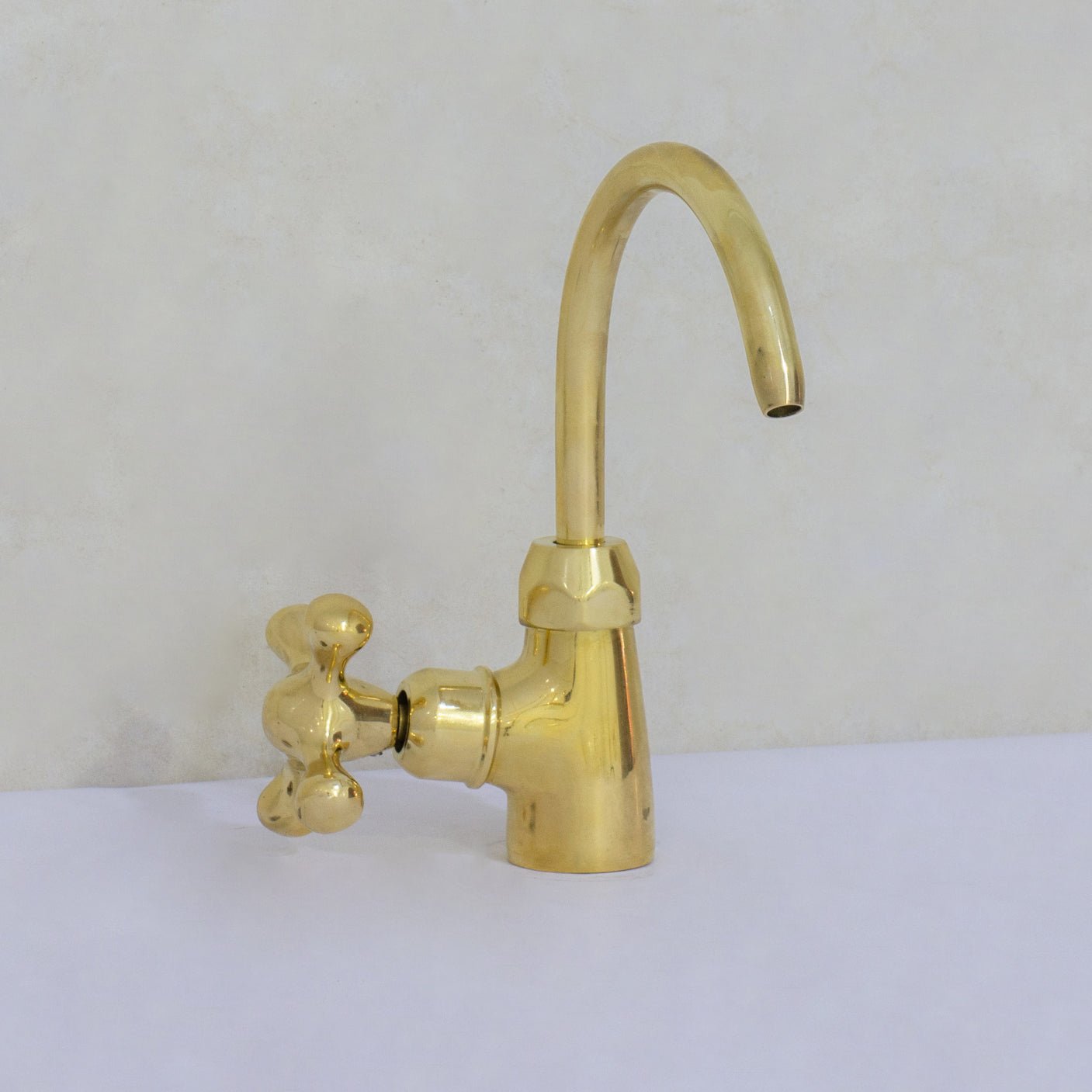 Unlacquered Brass Kitchen Water Dispenser, Cold Water Faucet, Water Filter Faucet, Small Sink Faucet alternate view 2
