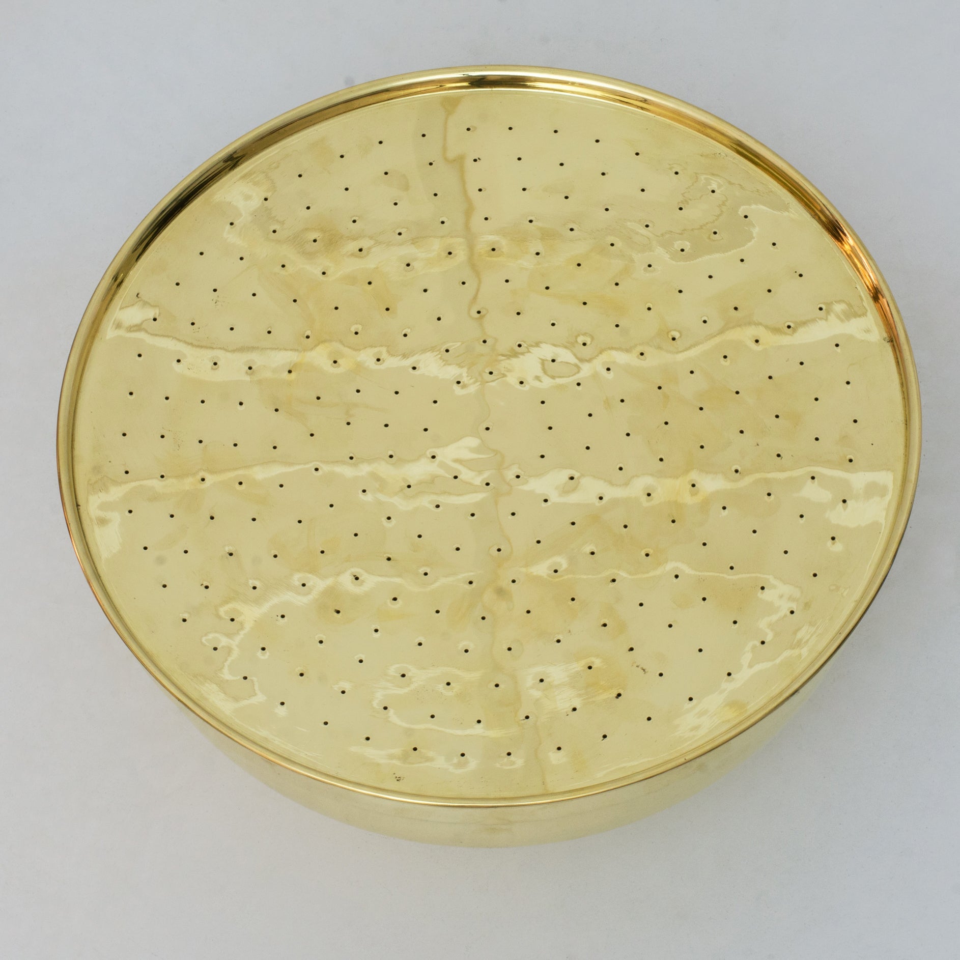 Unlacquered Brass Rain Shower Head | 12" Round alternate view 7