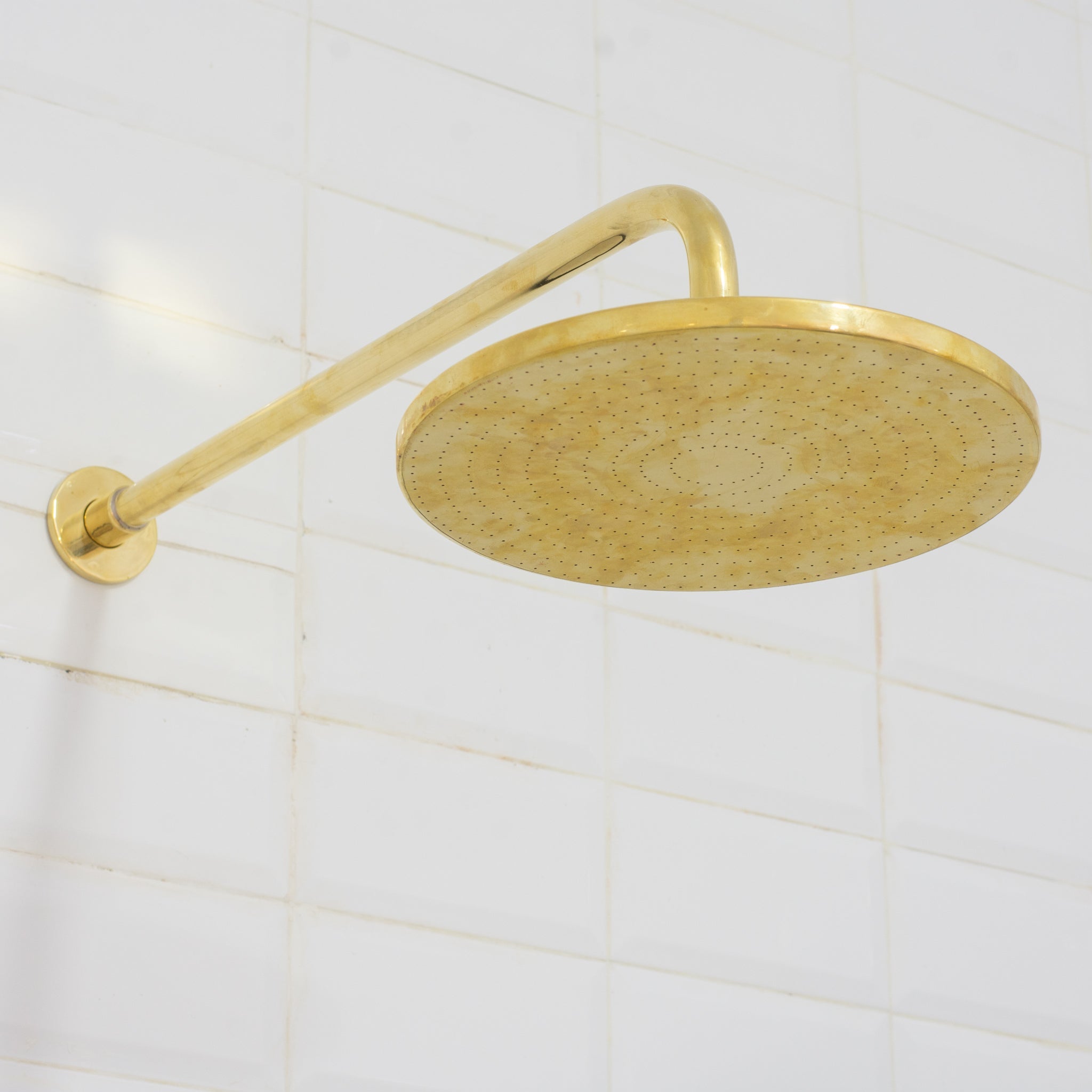 Unlacquered Brass Shower | Rain Shower Set | 3 Options alternate view 9