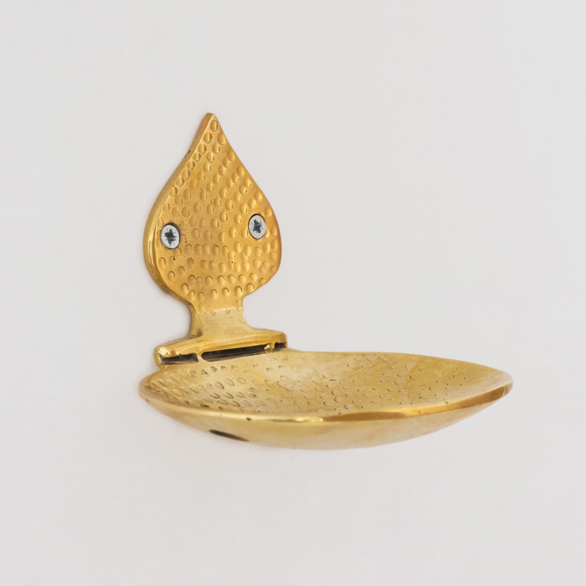 Unlacquered brass Soap Dish, Hammered Brass Soap Holder, Shower Soap Holder