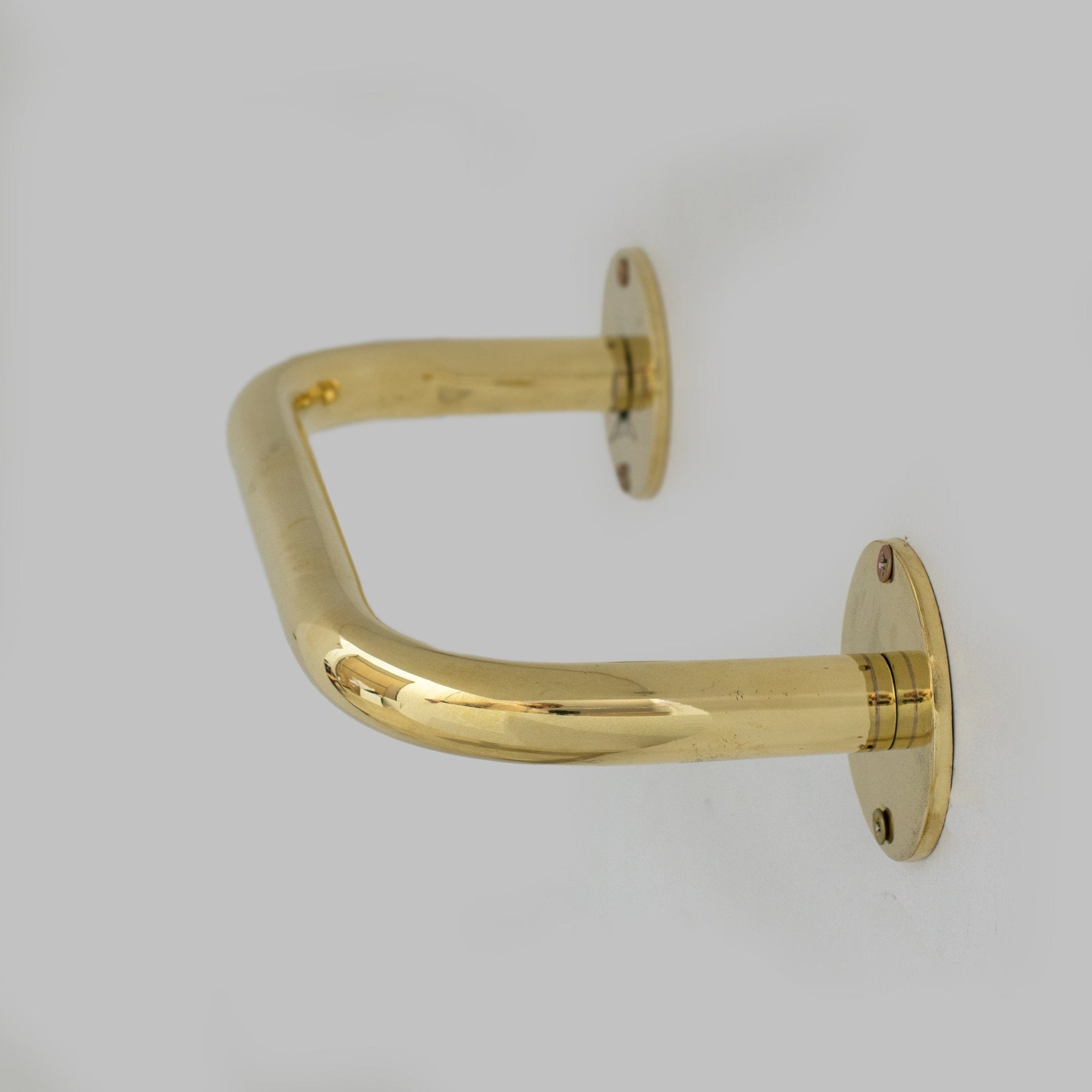 Unlacquered Brass Towel Holder, Bathroom Towel Bar, Wall Mount Towel Holder alternate view 6