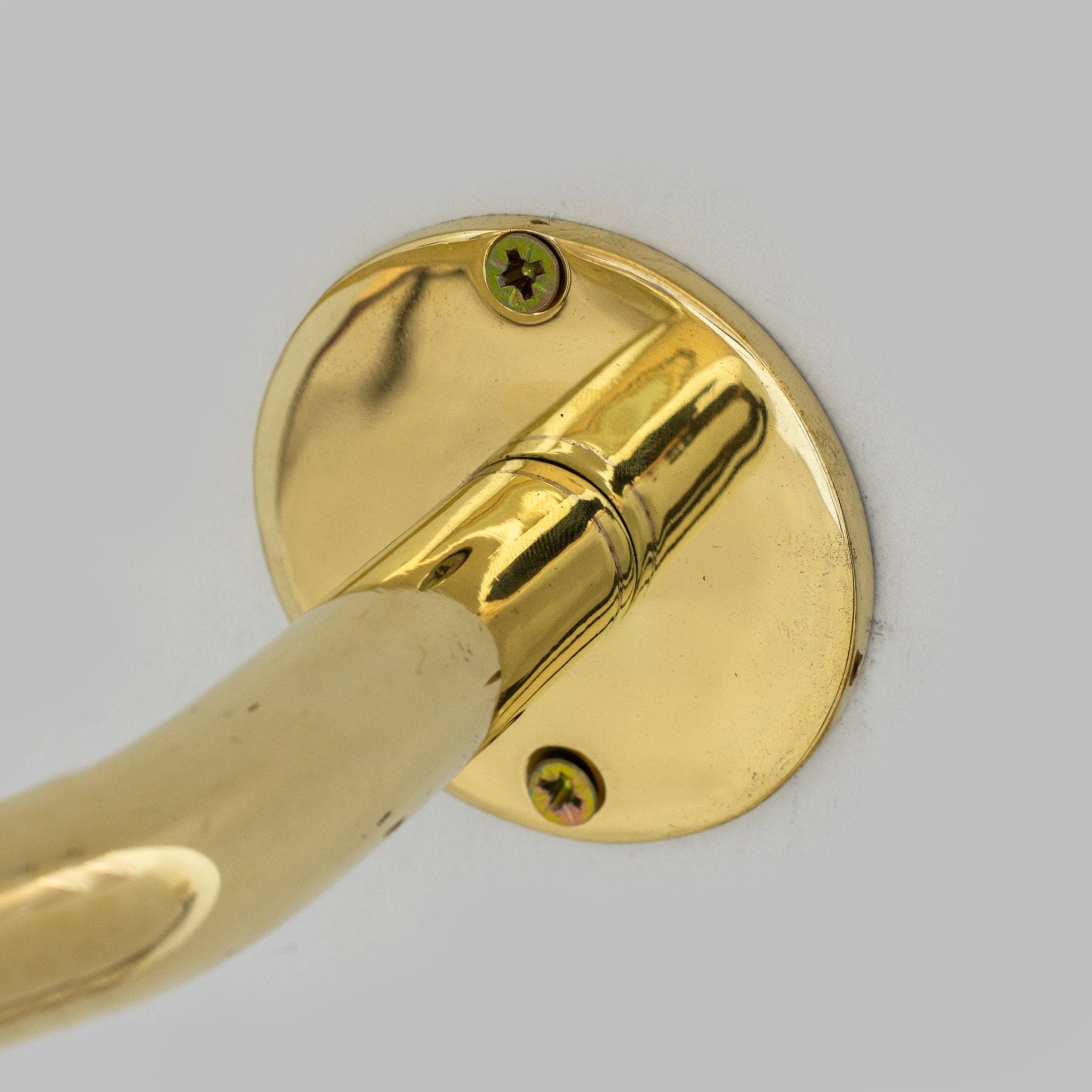 Unlacquered Brass Towel Holder, Bathroom Towel Bar, Wall Mount Towel Holder alternate view 7