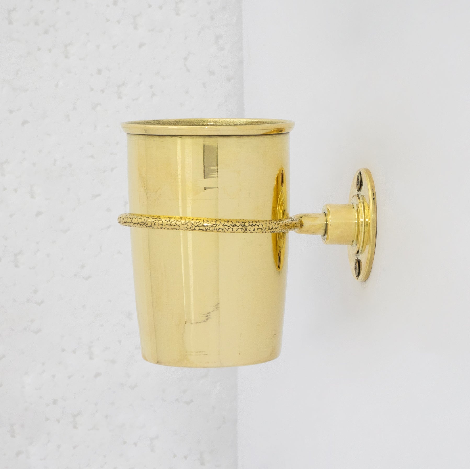 Unlacquered Brass Wall Mount Toothbrush Holder | Bathroom alternate view 11