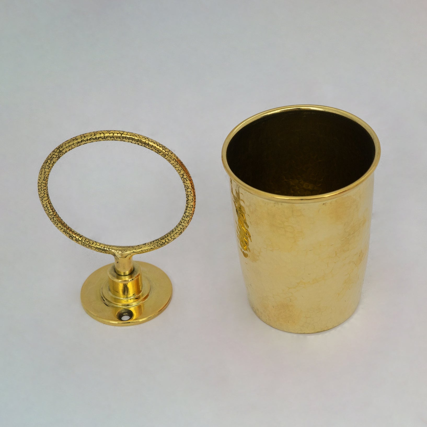 Unlacquered Brass Wall Mount Toothbrush Holder | Bathroom alternate view 24