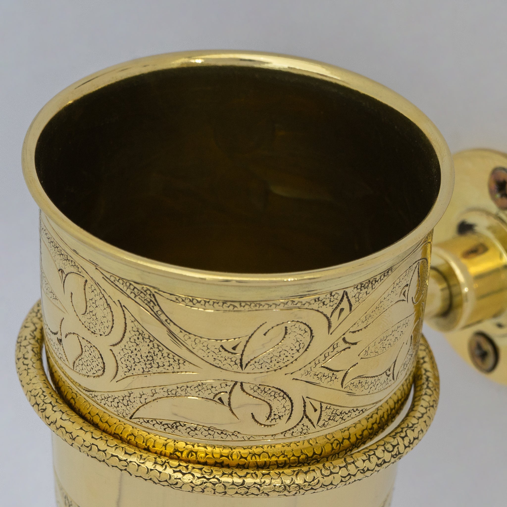 Unlacquered Brass Wall Mount Toothbrush Holder | Bathroom alternate view 27