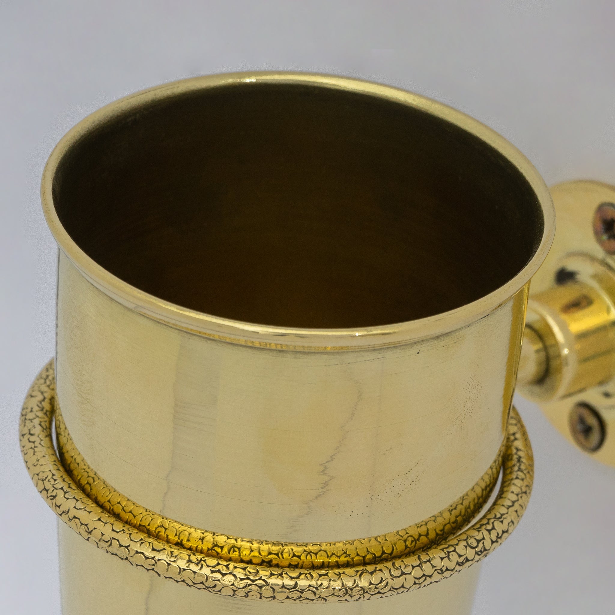 Unlacquered Brass Wall Mount Toothbrush Holder | Bathroom alternate view 28