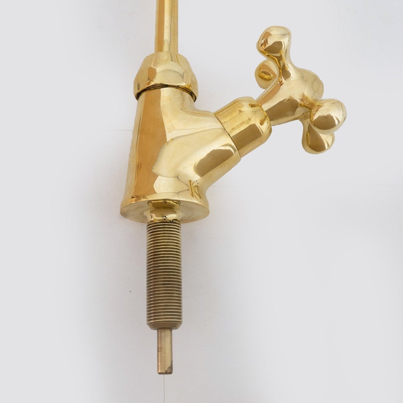 Unlacquered Brass Water Dispenser Kitchen Faucet | Single Hole Cold Water Tap alternate view 10