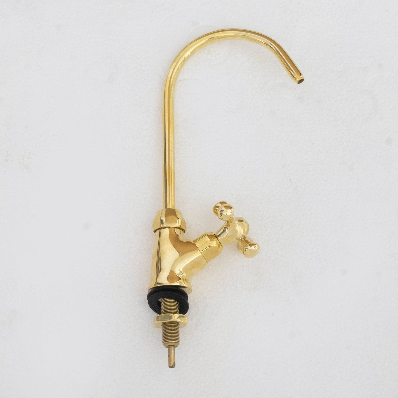 Unlacquered Brass Water Dispenser Kitchen Faucet | Single Hole Cold Water Tap alternate view 8