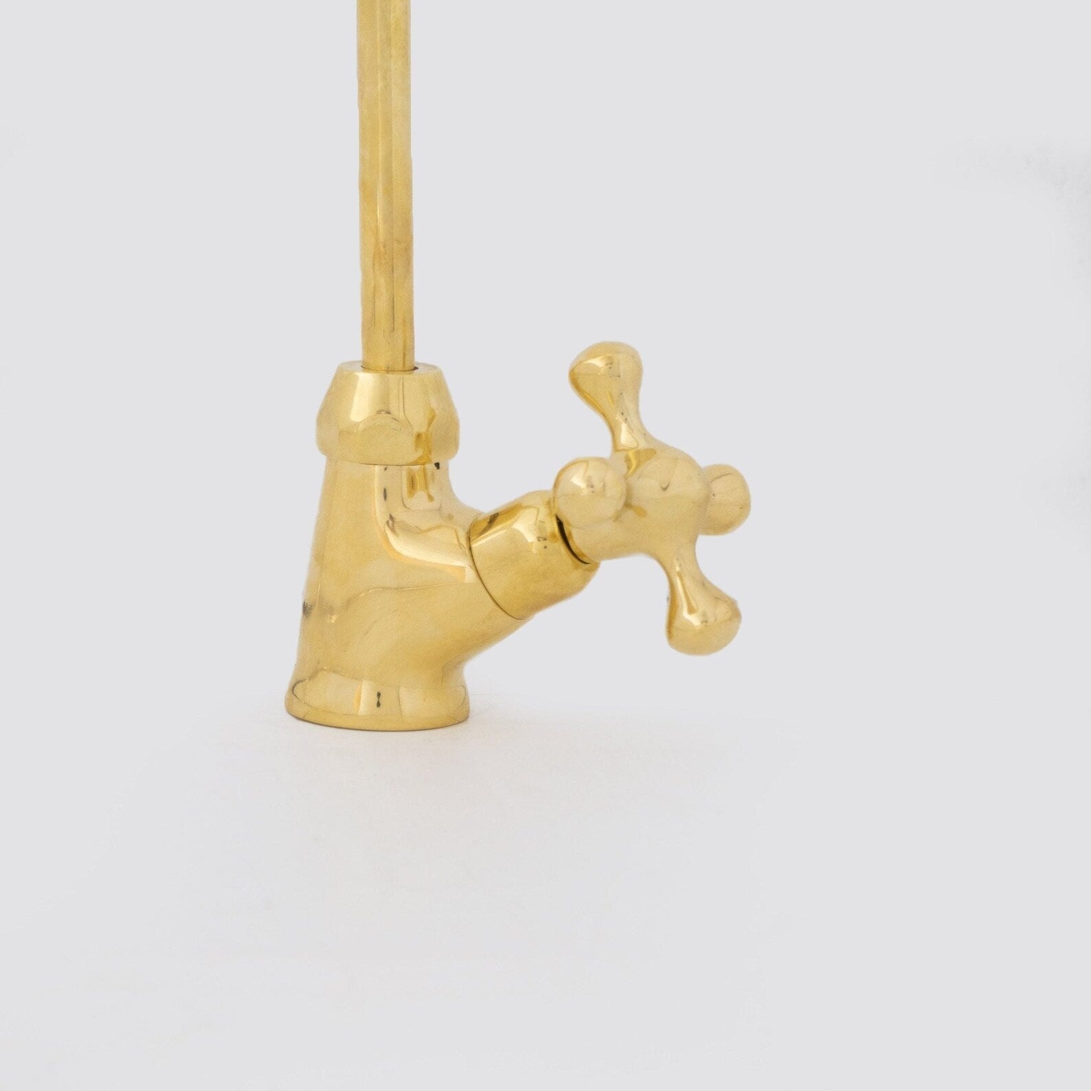 Unlacquered Brass Water Dispenser Kitchen Faucet | Single Hole Cold Water Tap alternate view 7