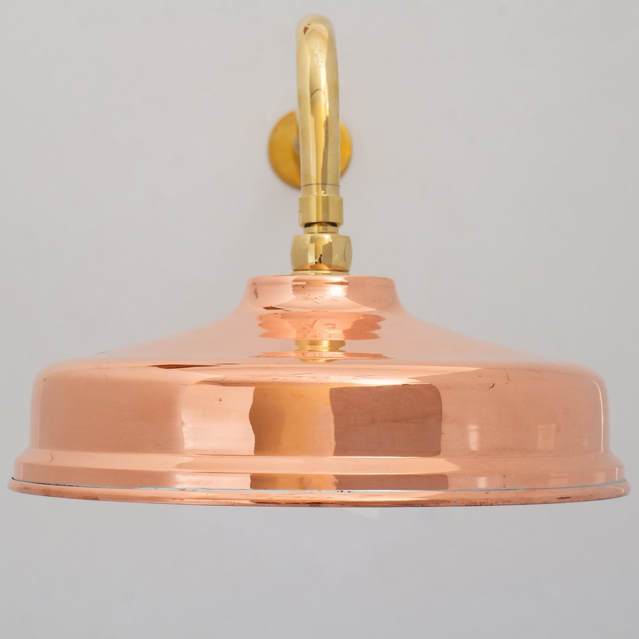 Unlacquered Copper Rain Shower Head | 12" Round alternate view 5