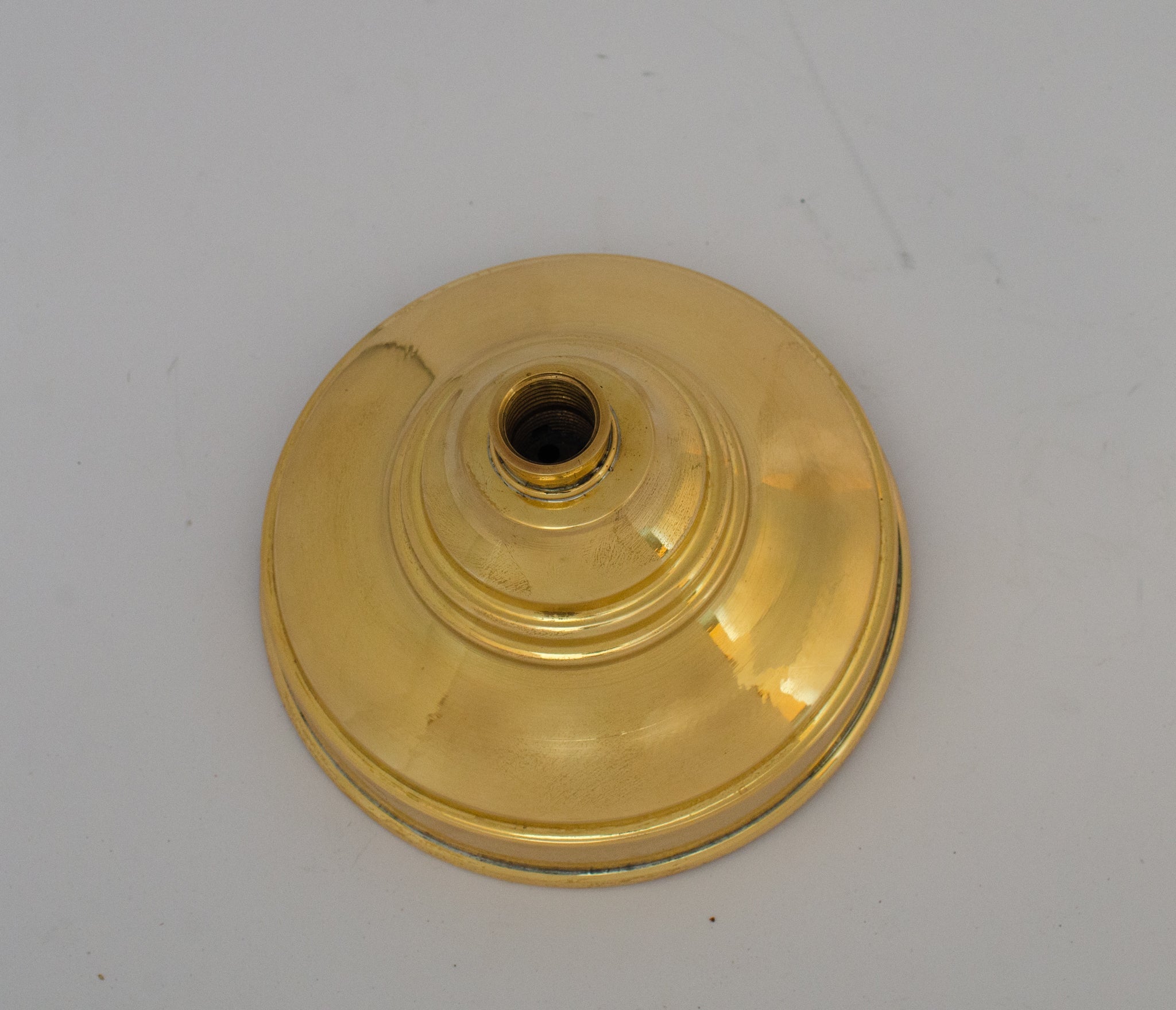 Unlacquered Solid Brass Rain Shower Head, Moroccan Handcrafted Vintage Showerhead, Works Outdoor alternate view 8