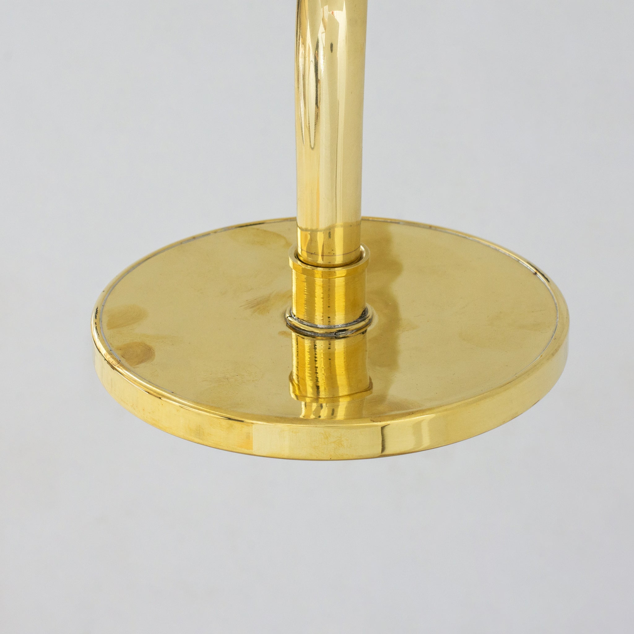 Unlacquered Solid Brass Rain Shower Head, Round Handcrafted Vintage Showerhead alternate view 12