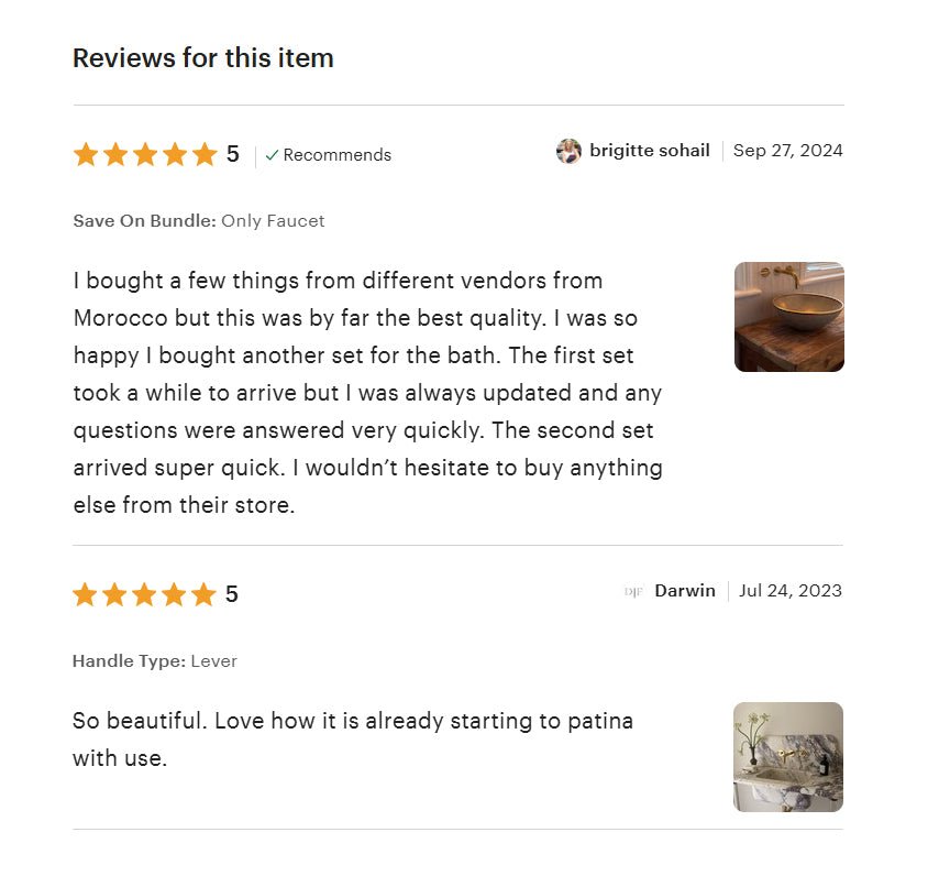 Unlacquered Solid Brass Wall Mounted Bathroom Vessel Sink Faucet, Antique Basin Vanity Faucet alternate view 14