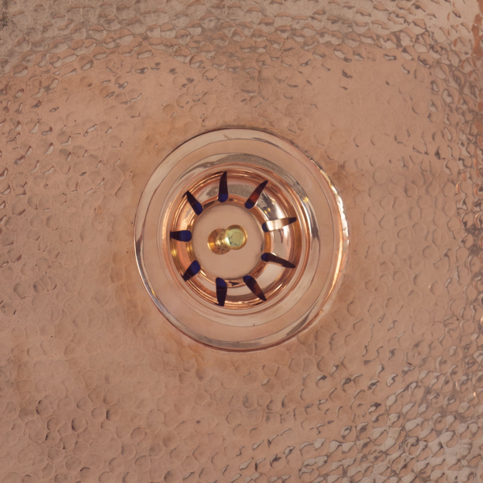 Unlacquered Solid Copper Kitchen Strainer Basket, Kitchen Sink Drain, Drain Stopper Plug, Basket Strainer alternate view 2