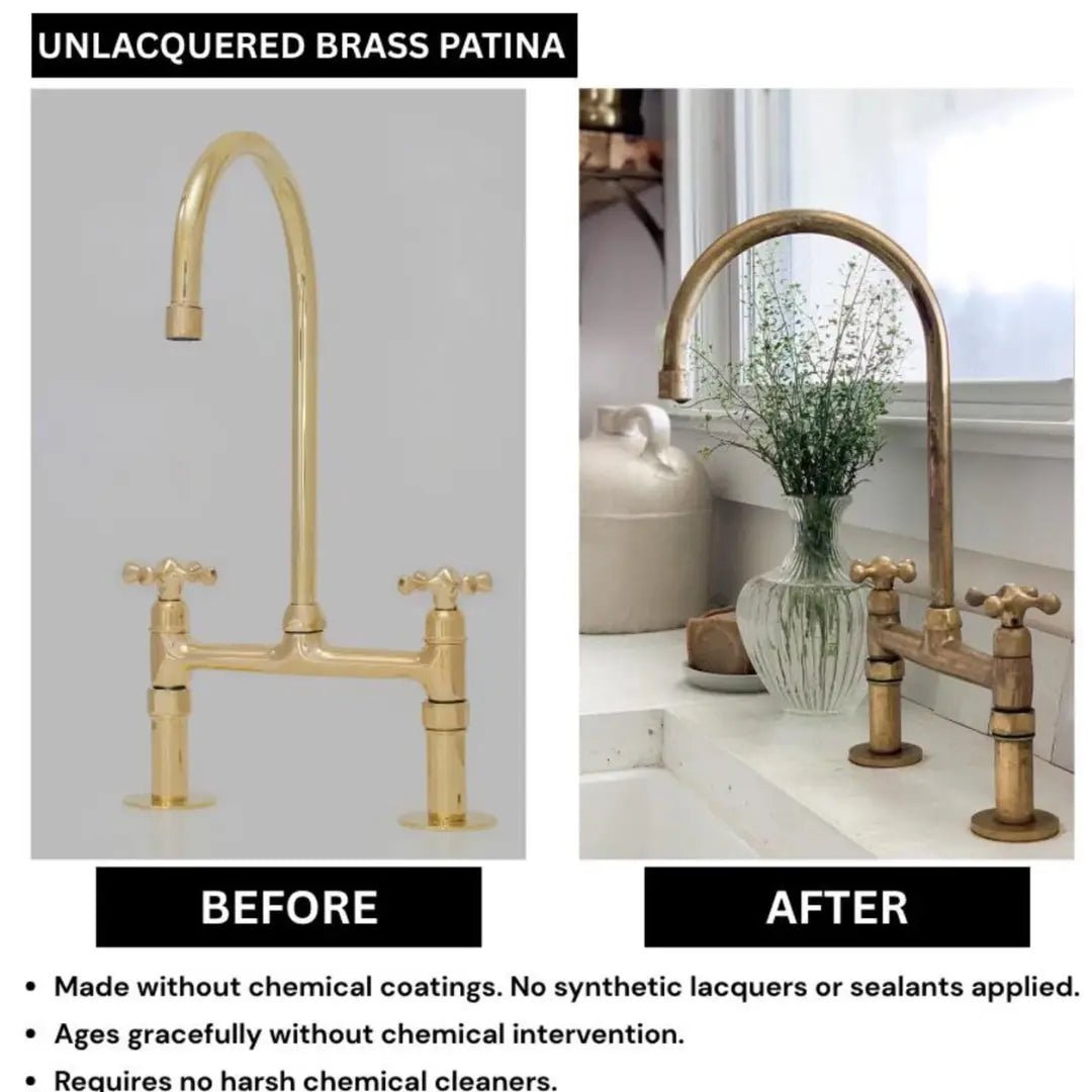 Verdeau - Unlacquered Bridge Kitchen Faucet alternate view 30