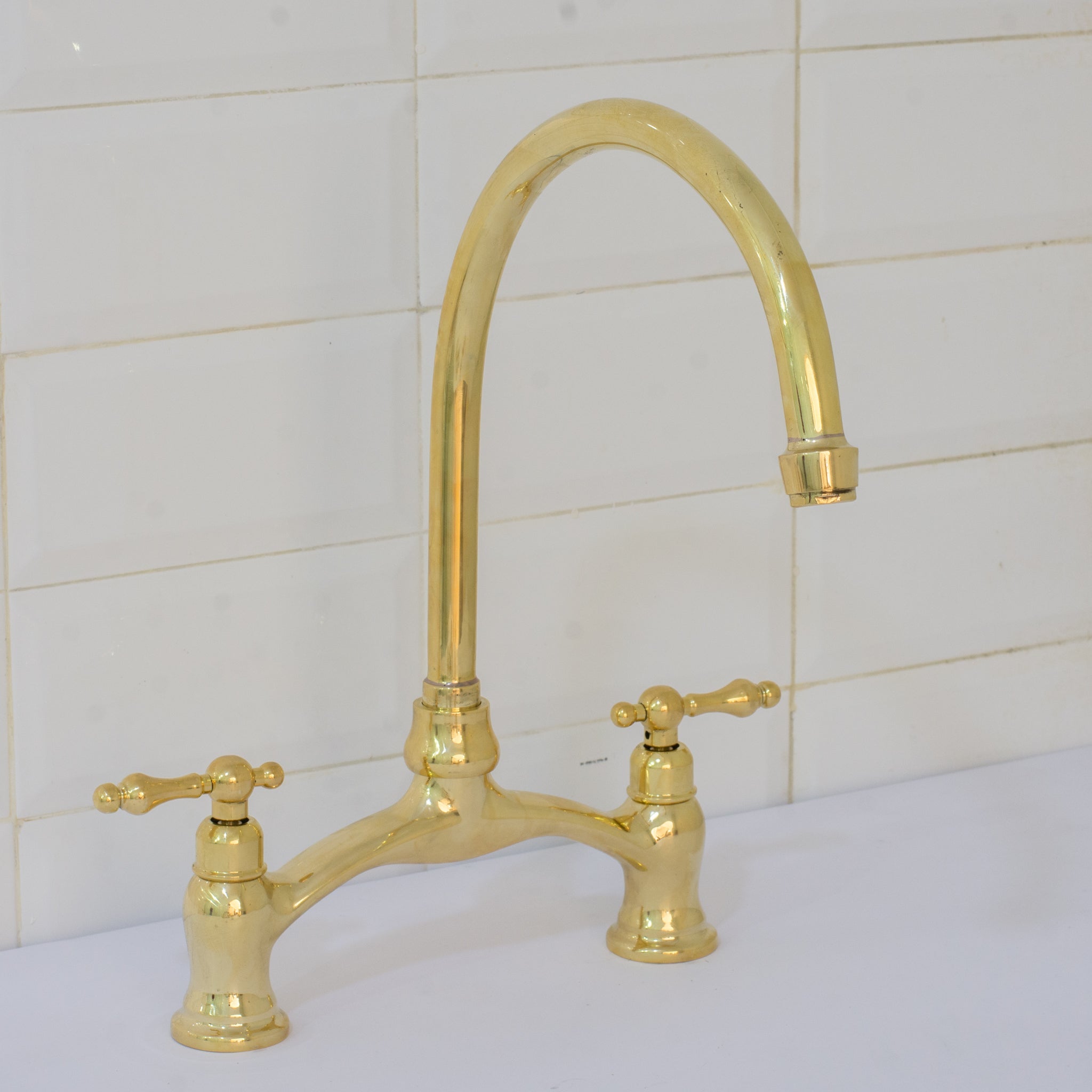 Verdeau - Unlacquered Bridge Kitchen Faucet alternate view 18