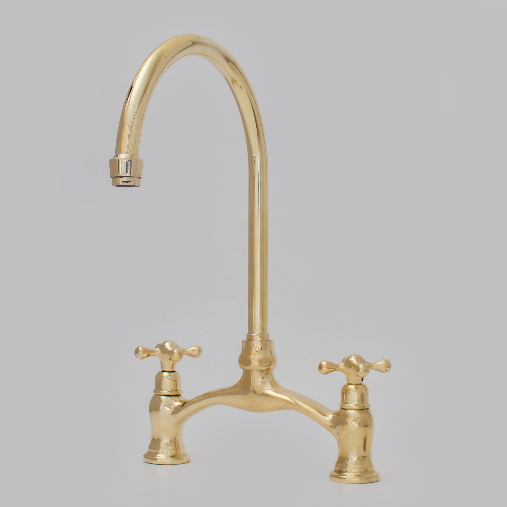 Verdeau - Unlacquered Bridge Kitchen Faucet alternate view 4