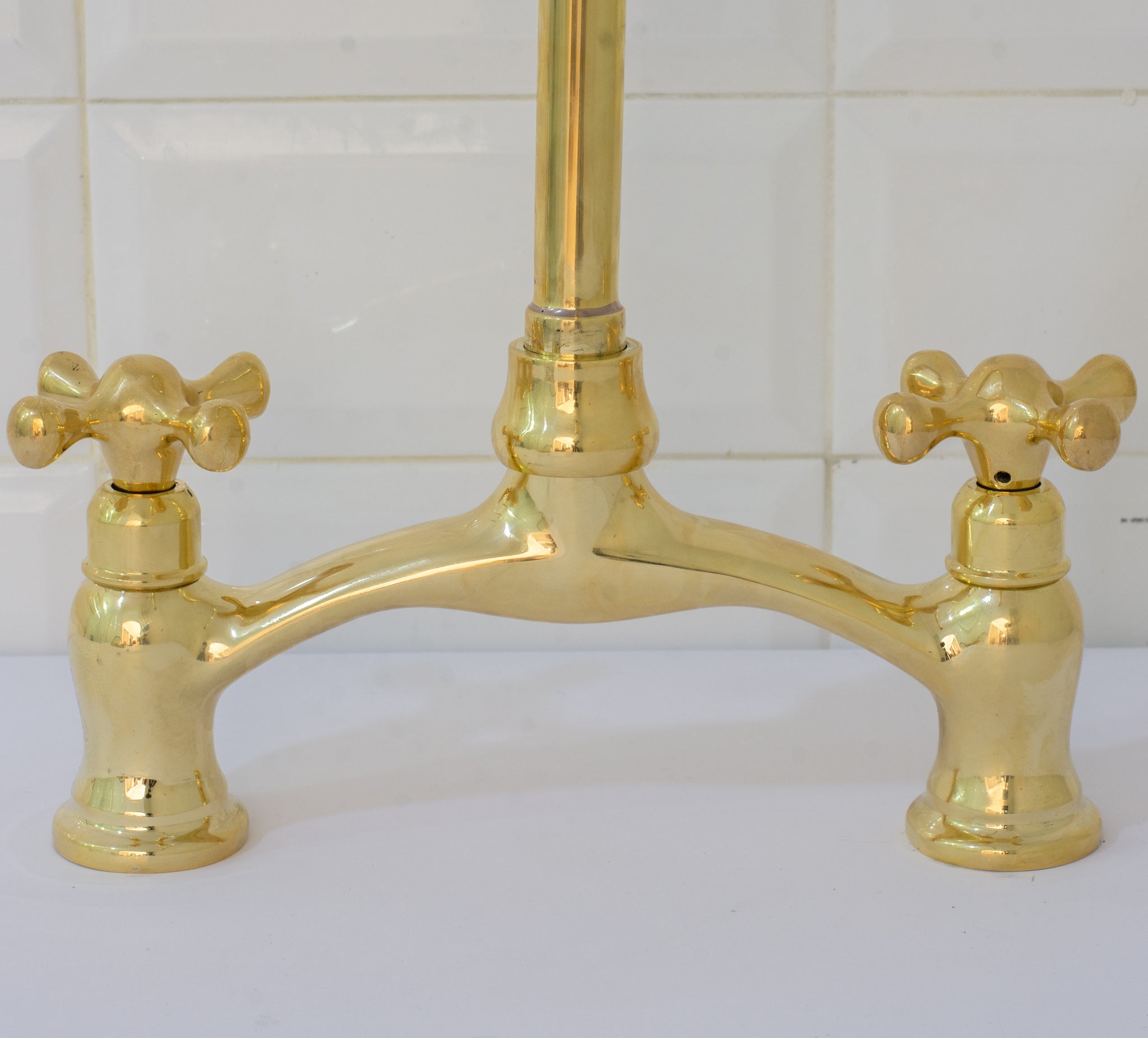 Verdeau - Unlacquered Bridge Kitchen Faucet alternate view 10