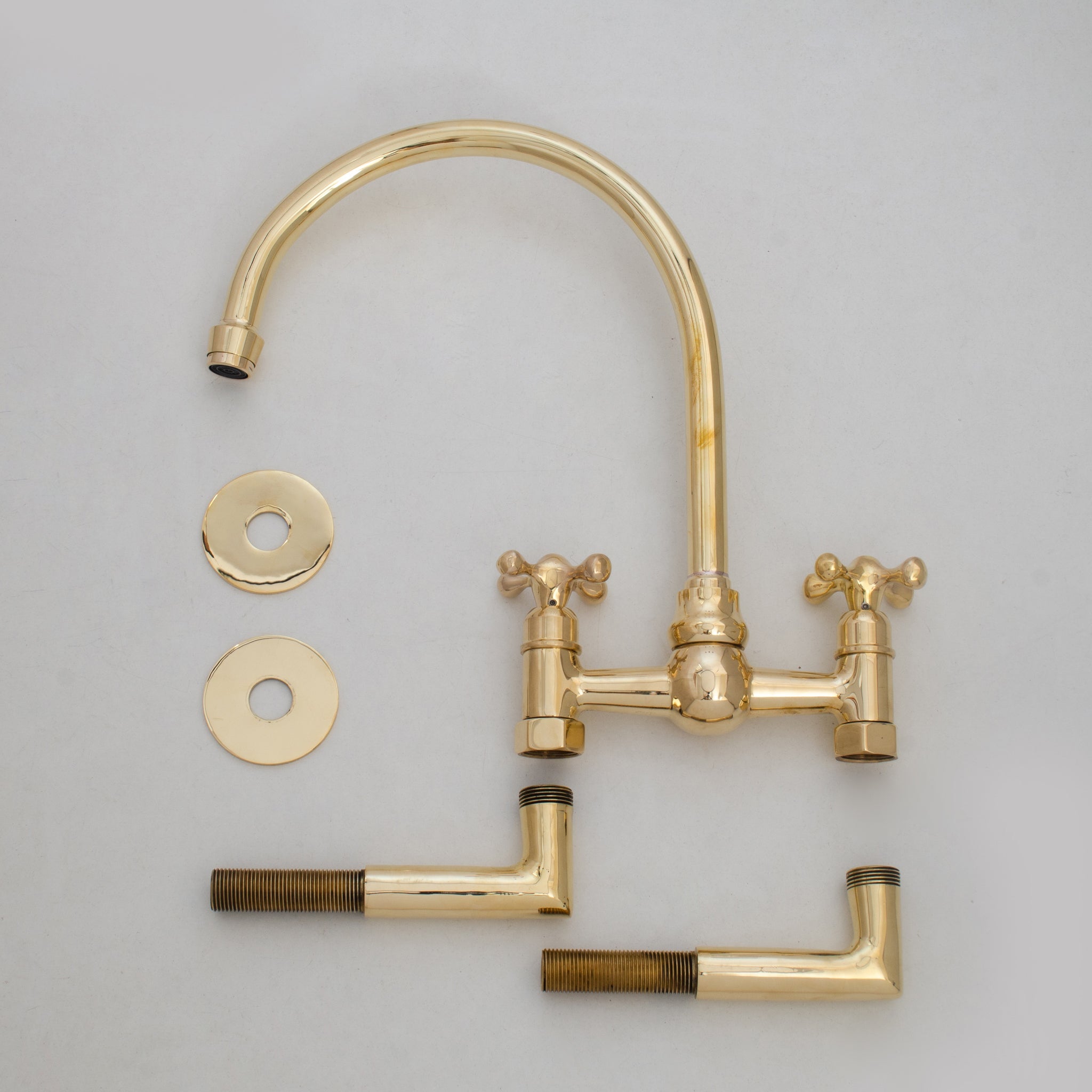 Wall Mount Bridge Faucet, Wall-Mount Sink Faucet, Wall Kitchen Faucet alternate view 8