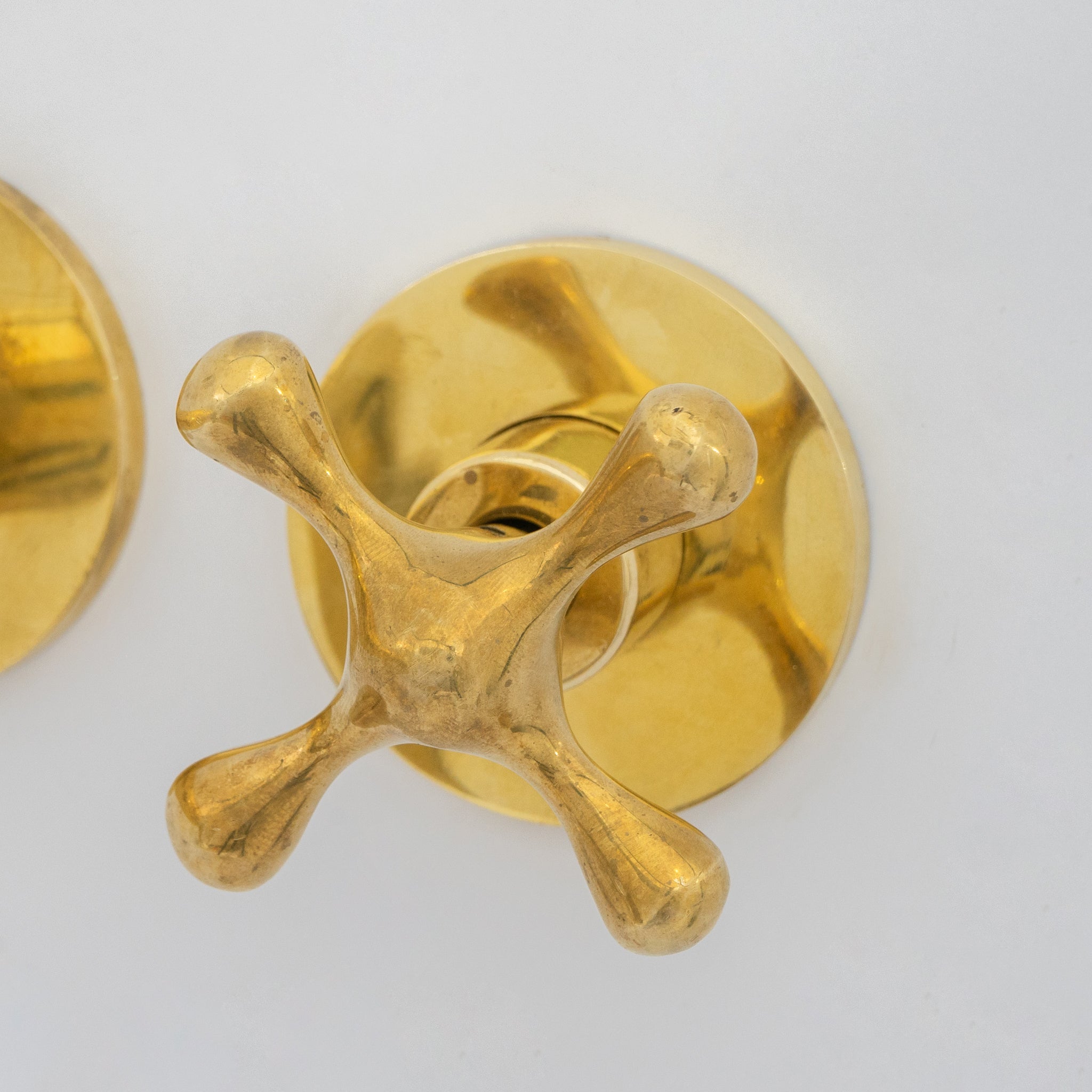 Wall Mount Cold Faucet, Unlacquered Brass Wall Mount Cold Water Tap alternate view 12